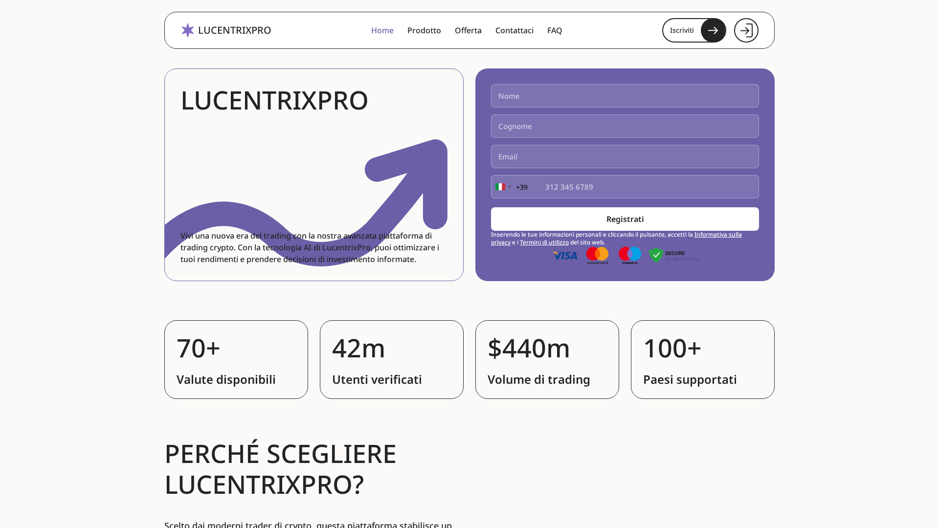 Screenshot of lucentrixpro.org