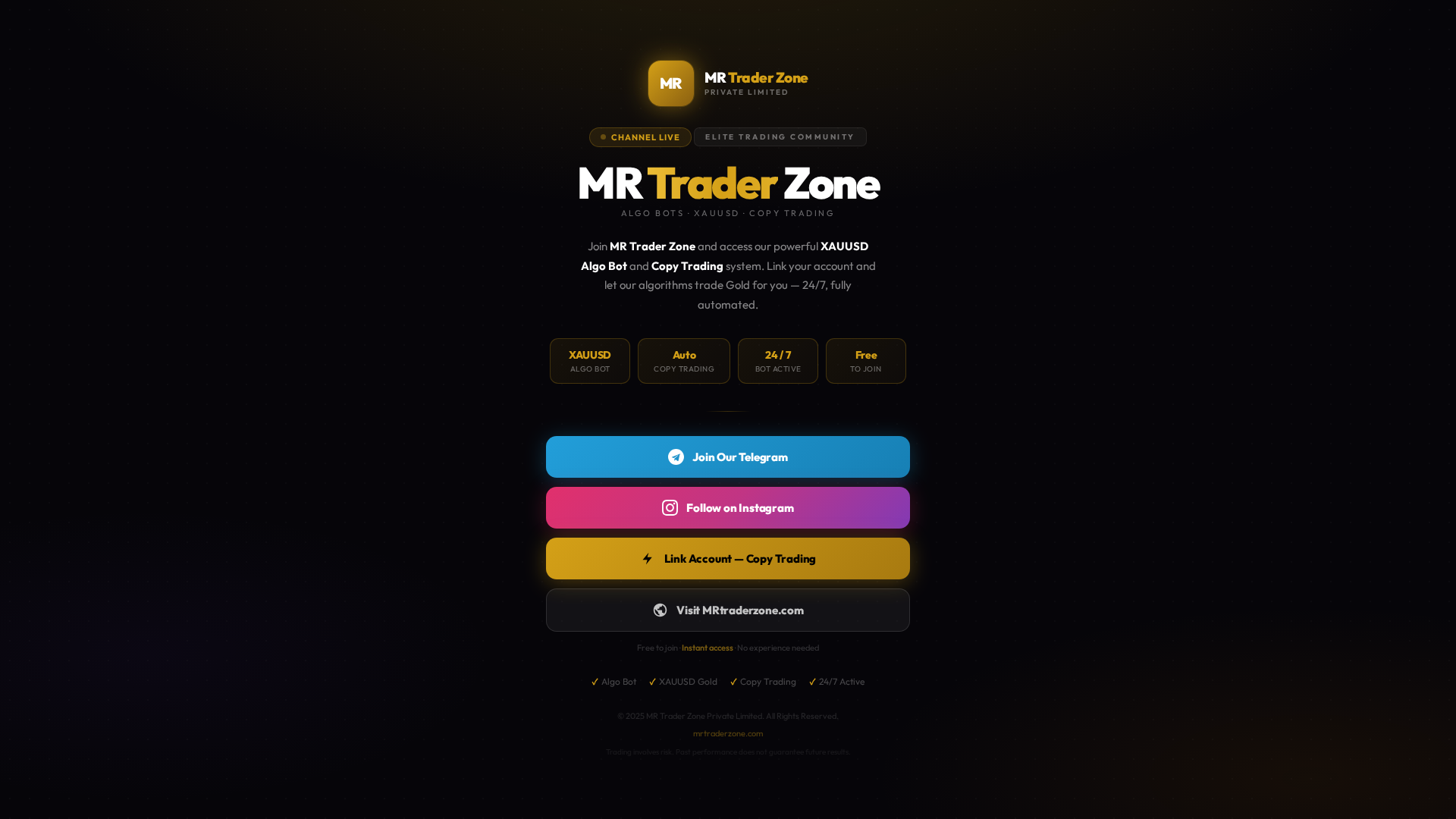 Screenshot of mrtraderzone.in