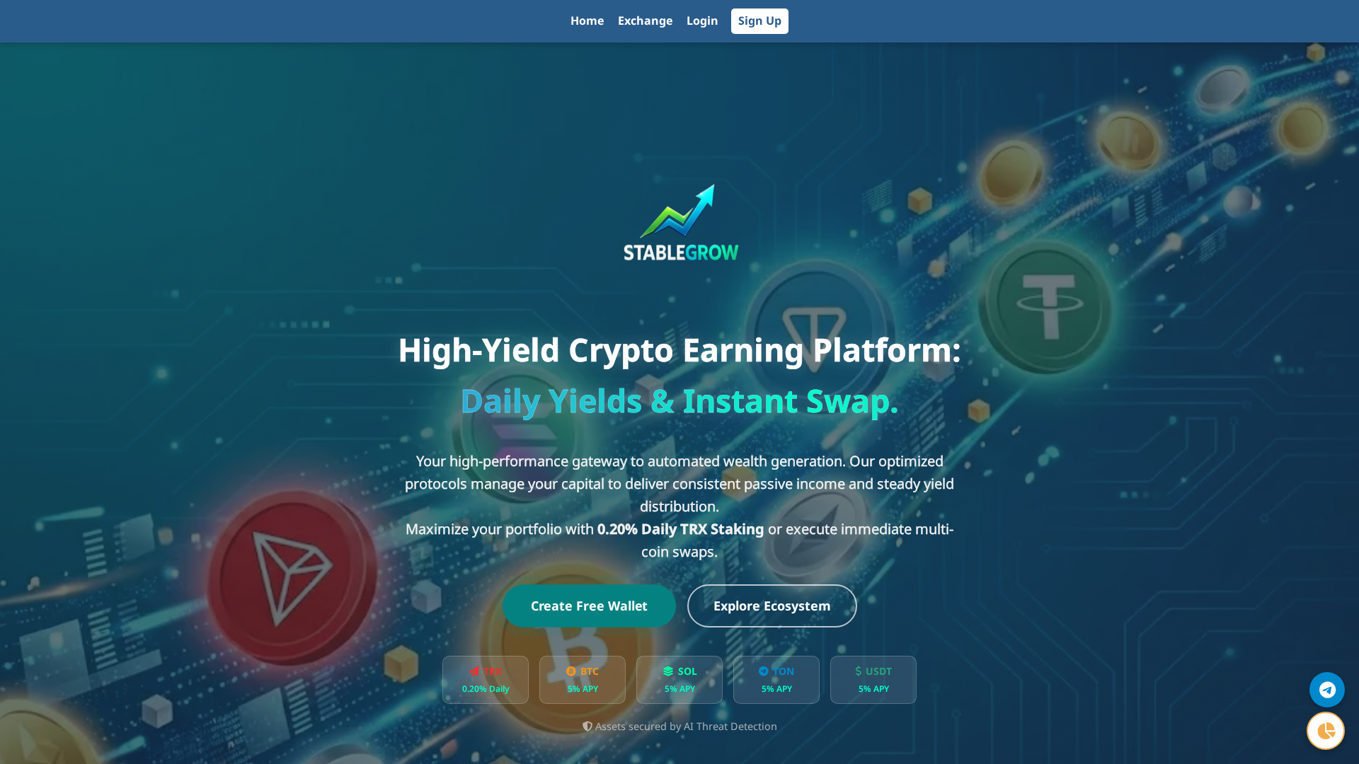Screenshot of stable-grow.agency