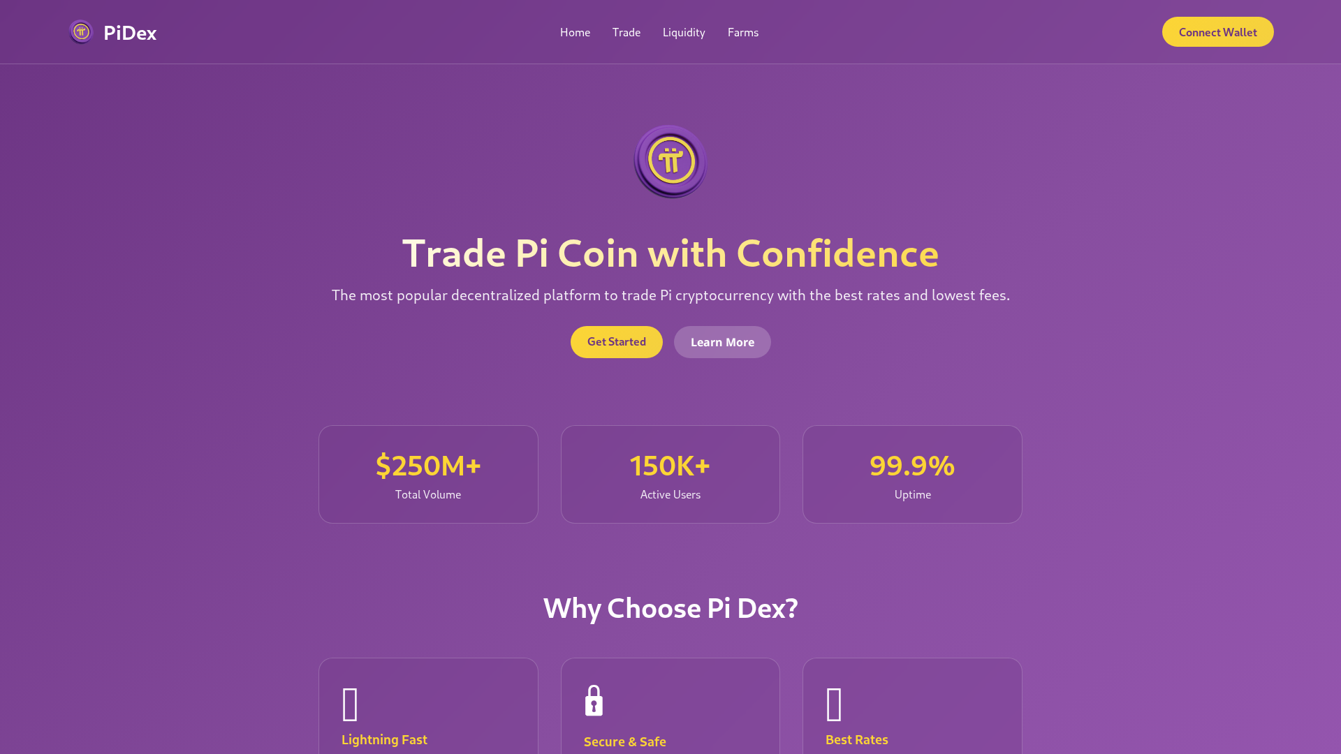 Screenshot of pidex.website