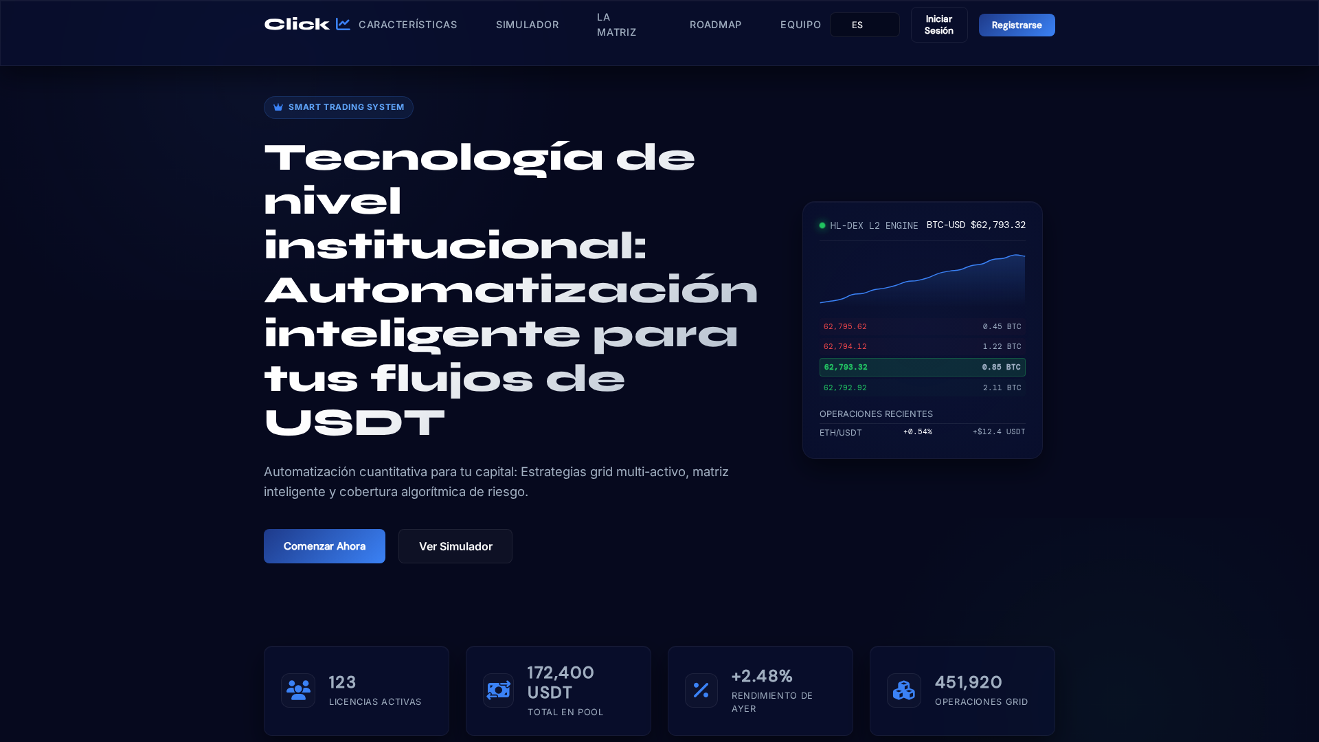 Screenshot of click-finance.app