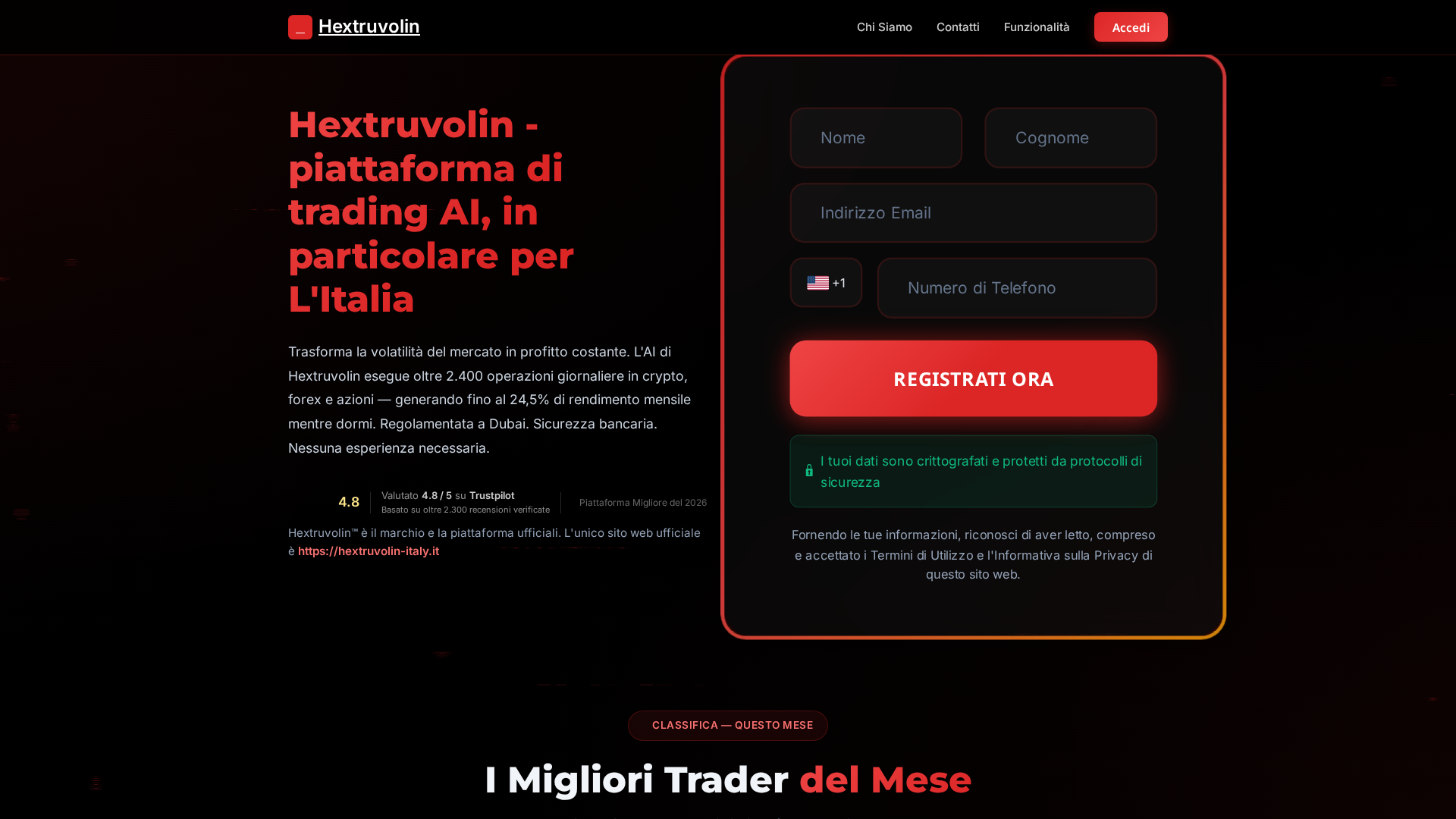 Screenshot of hextruvolin-italy.it