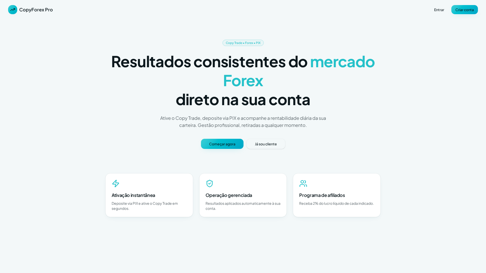 Screenshot of goldfxcopy.com