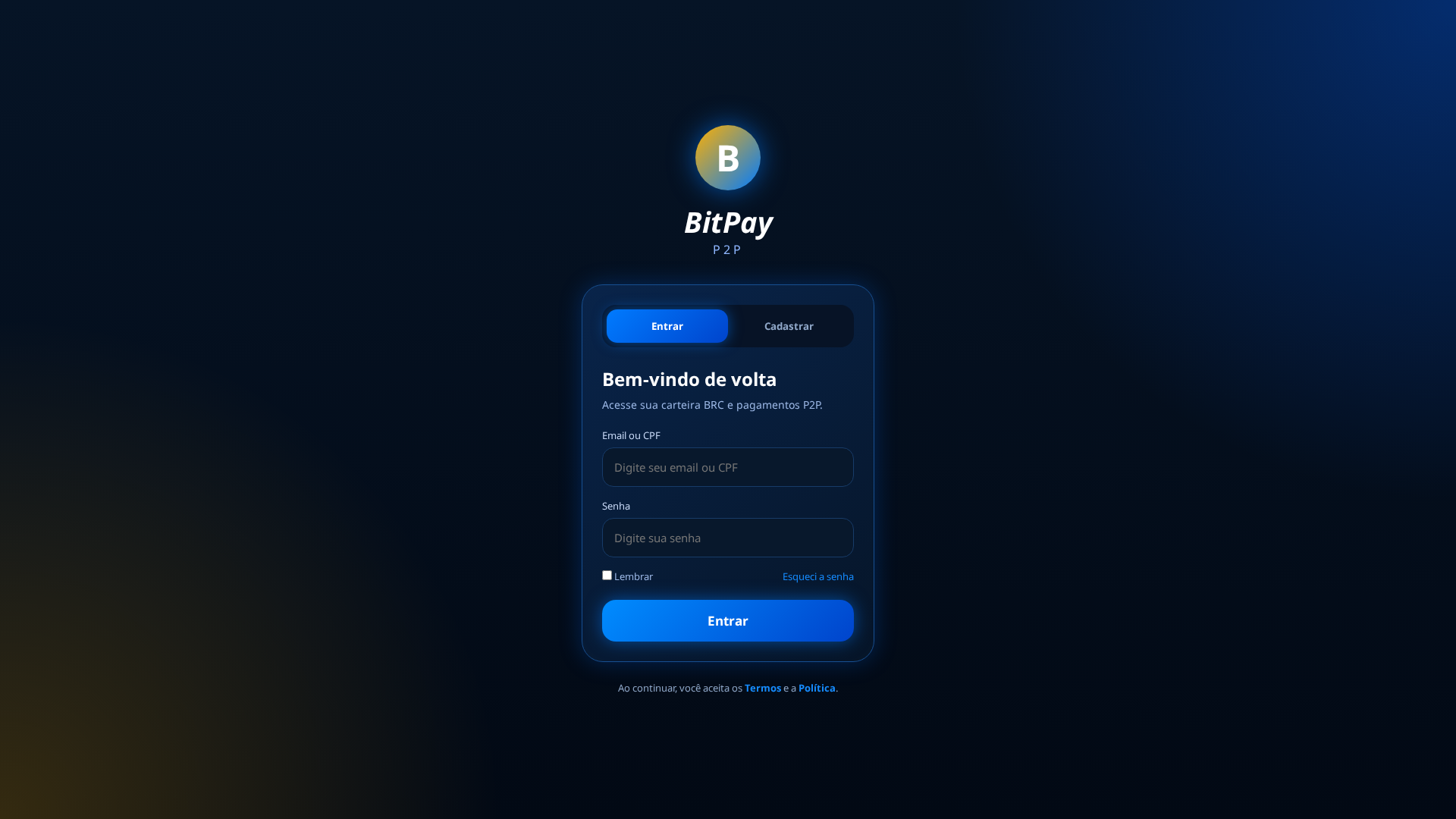 Screenshot of bitpay.my