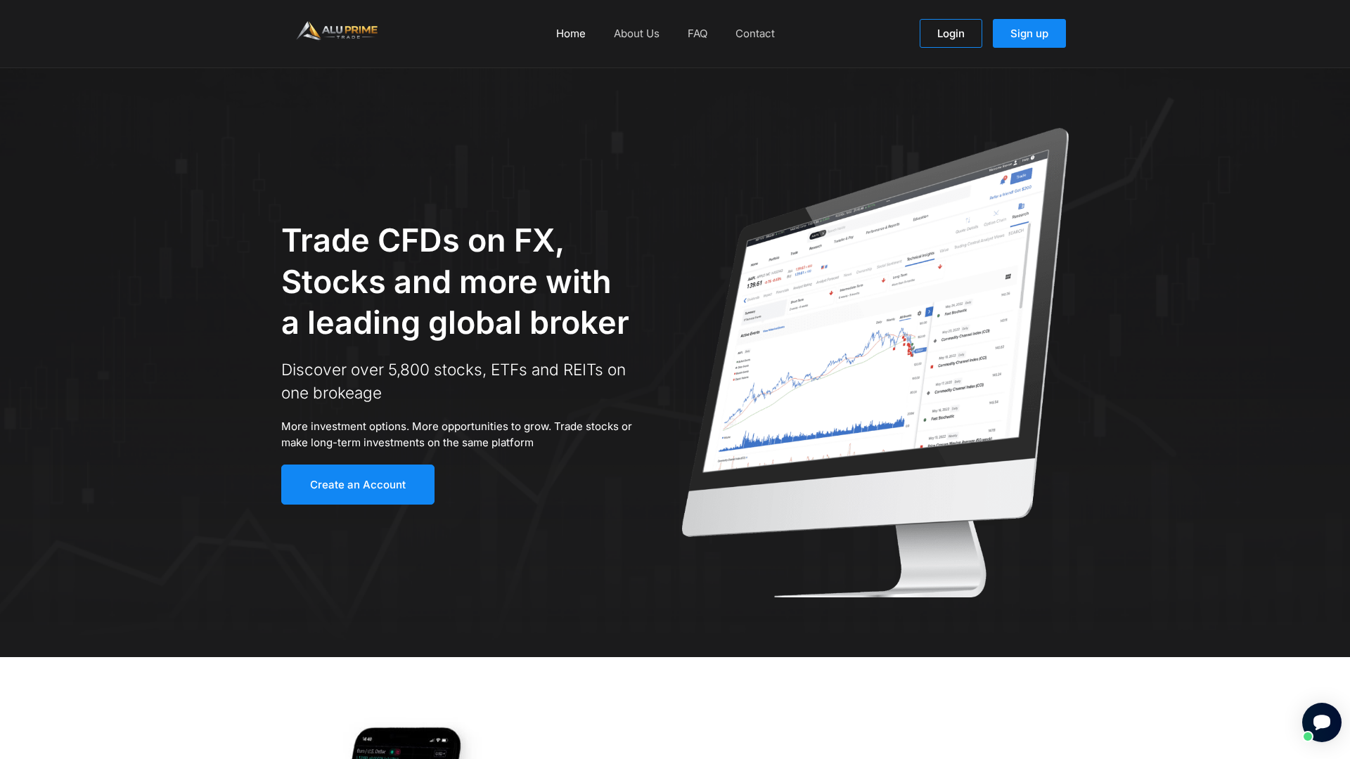 Screenshot of aluprimetrade.top