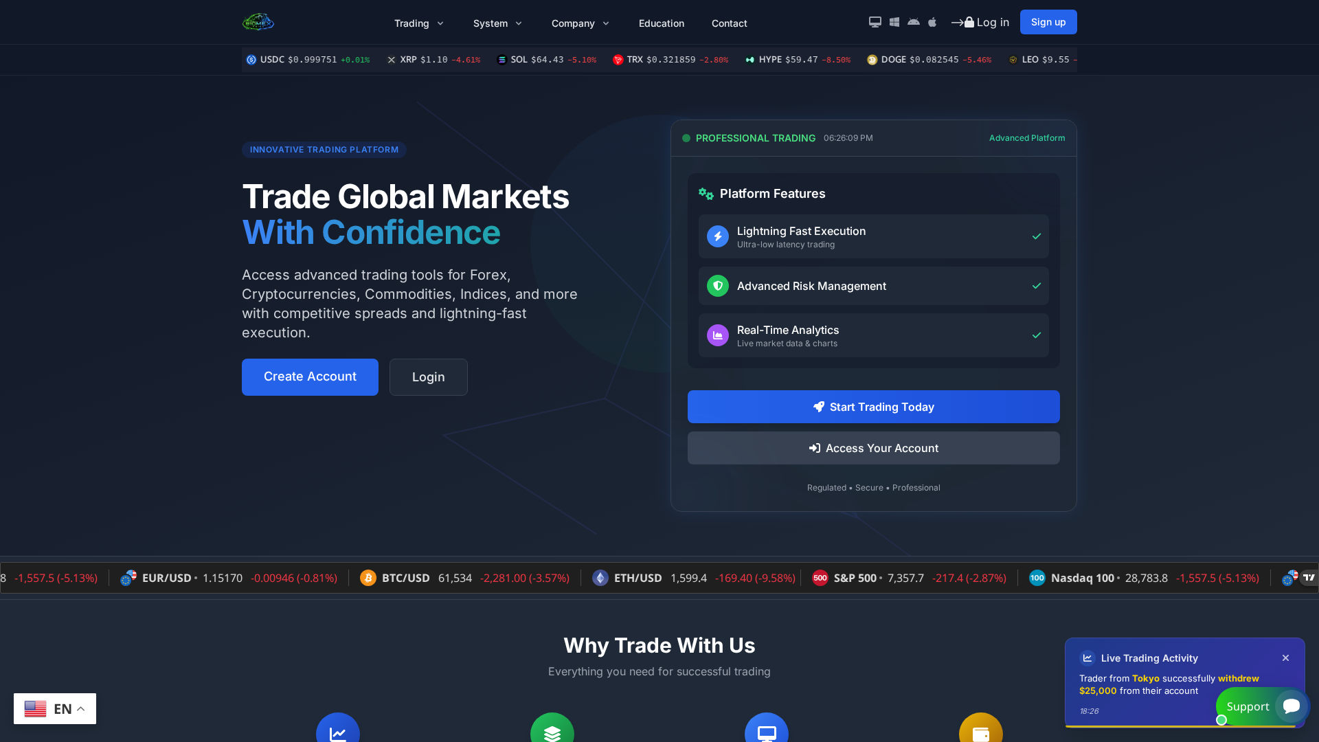 Screenshot of biomexprime.top