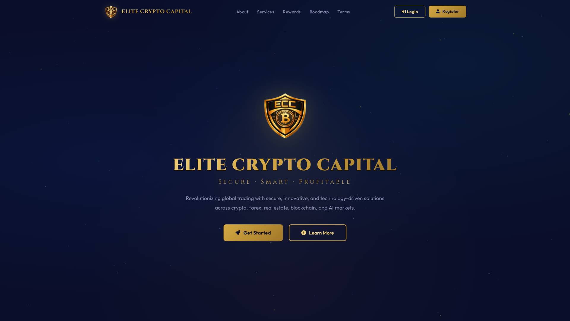 Screenshot of elitecryptocapital.asia