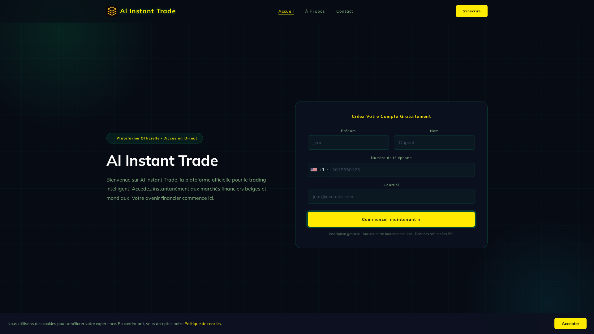 Screenshot of alinstanttrade.org