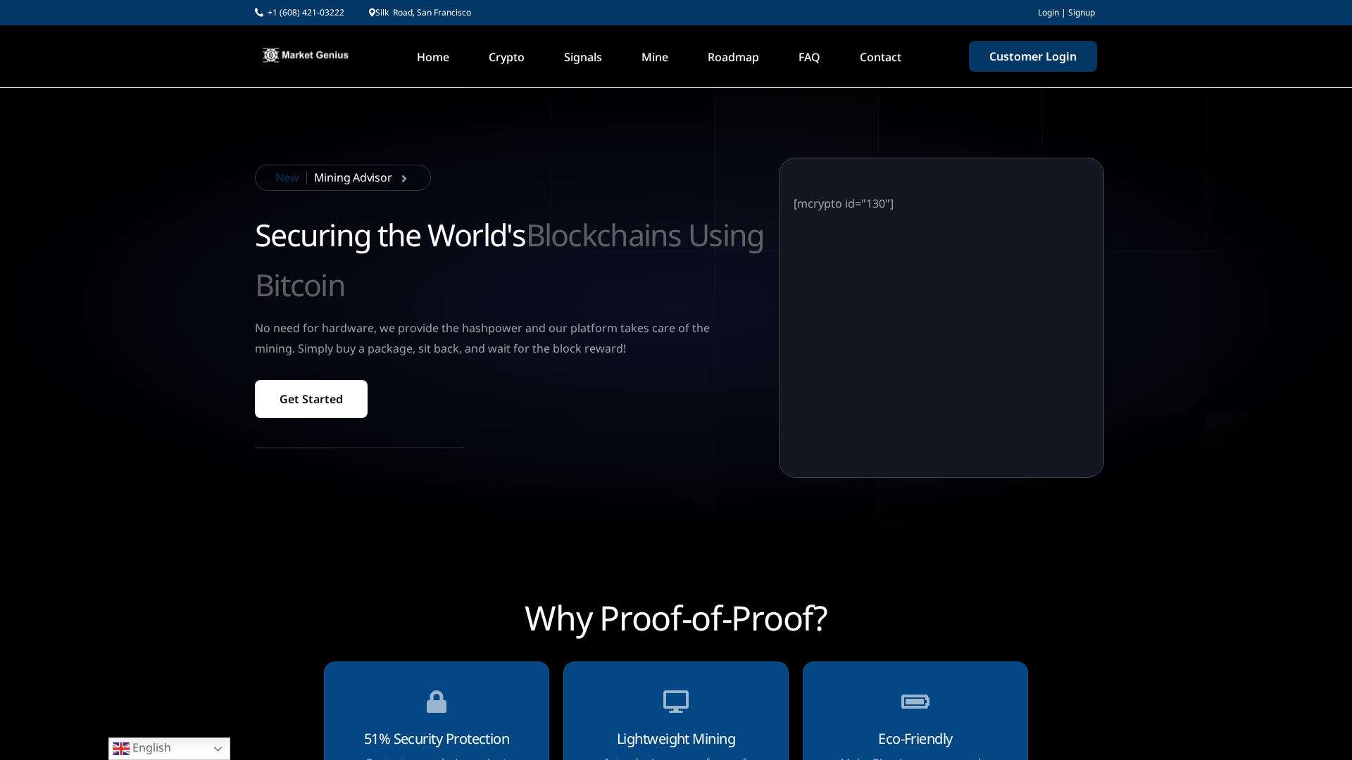 Screenshot of marketsgenius.cc