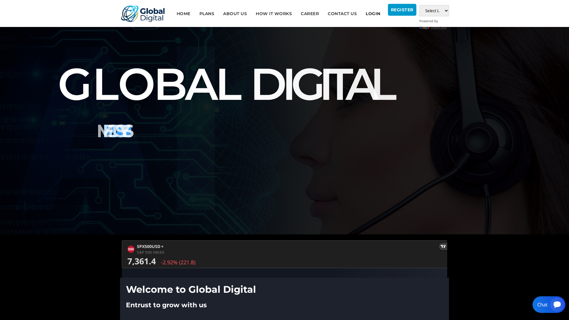 Screenshot of globalxdigitals.com