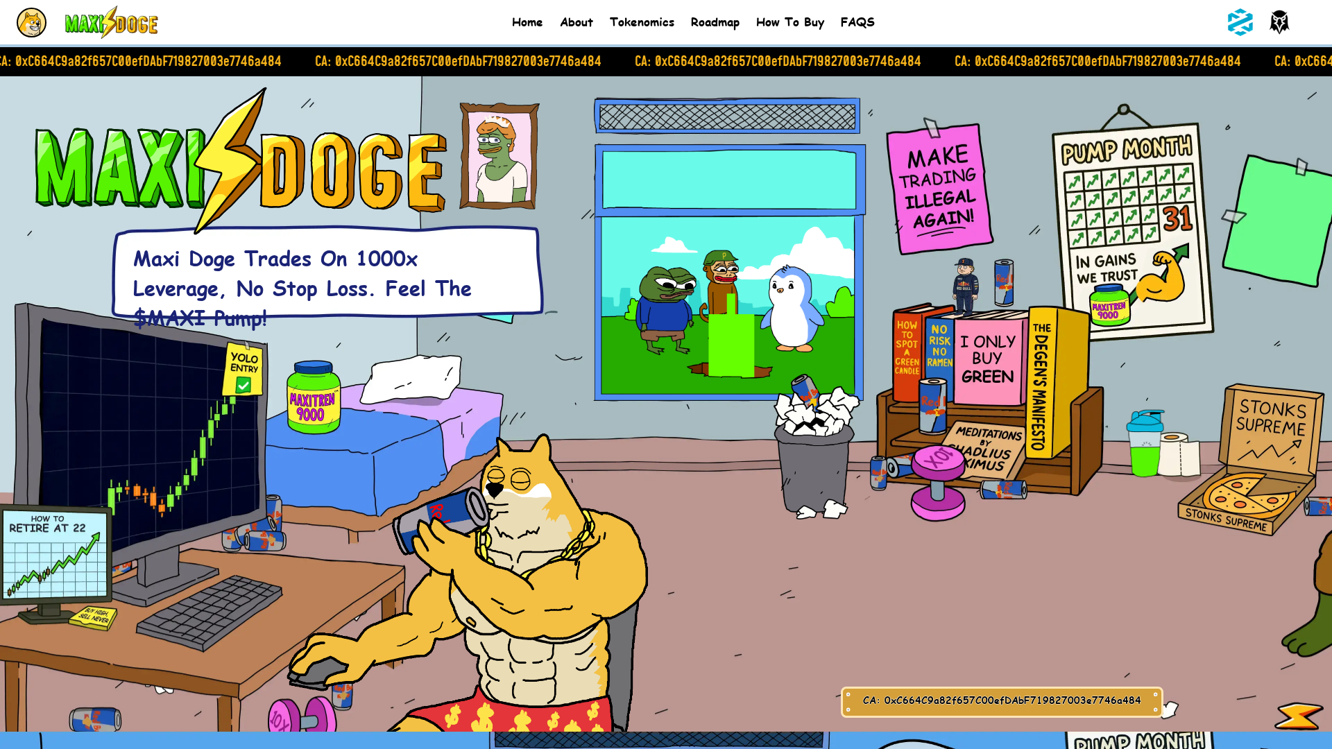 Screenshot of maxidogeeth.site