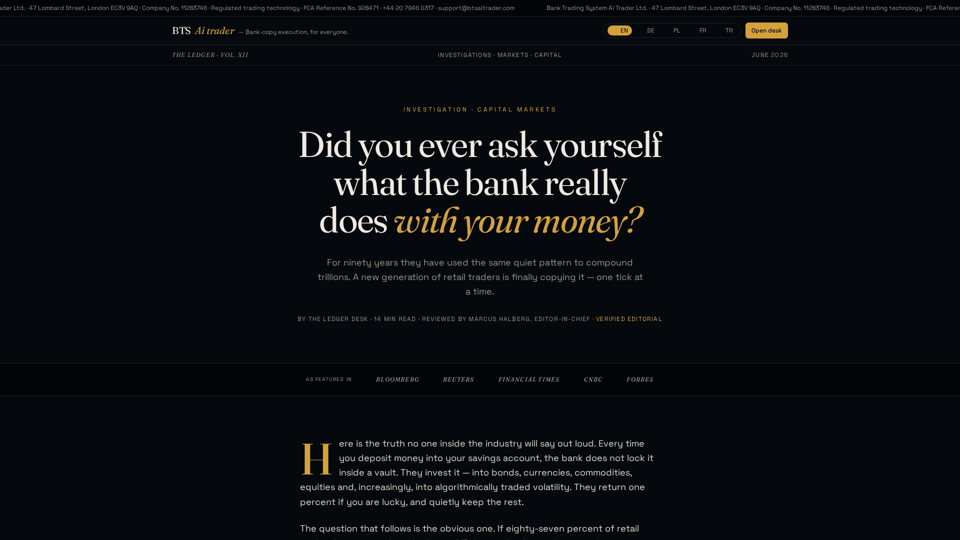 Screenshot of btstradersai.com