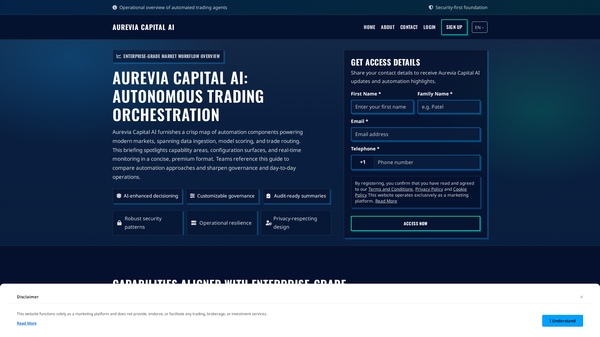 Screenshot of aureviacapitalai.pro