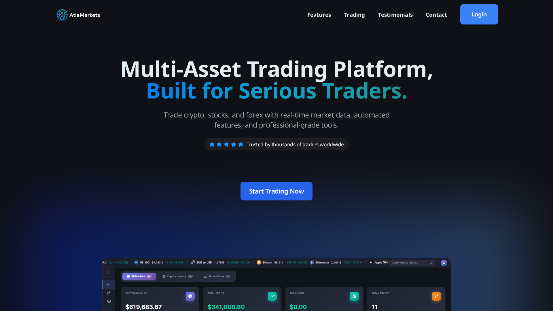 Screenshot of atlamarketsonline.com