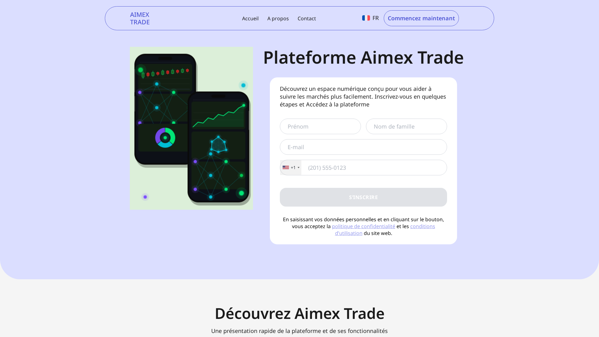 Screenshot of aimex-trade.sbs
