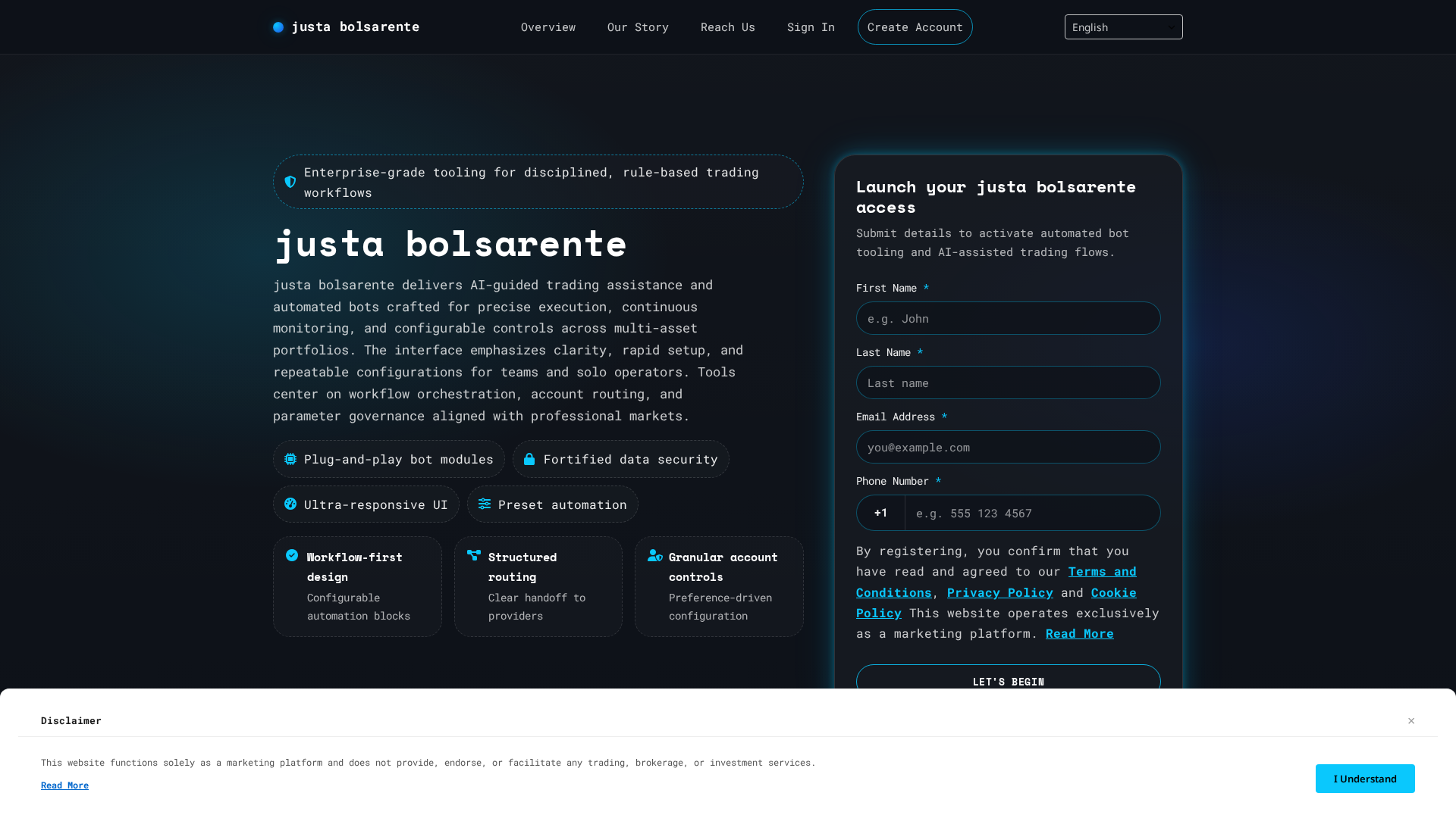 Screenshot of justabolsarente.pro
