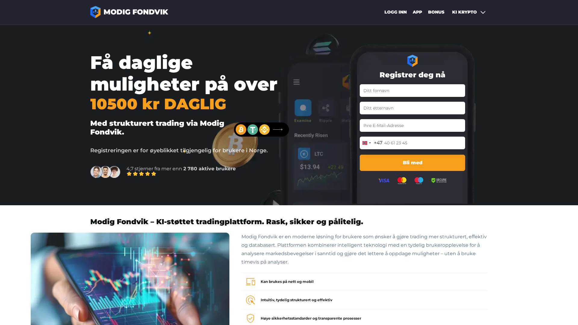 Screenshot of modigfondvik-ai.com