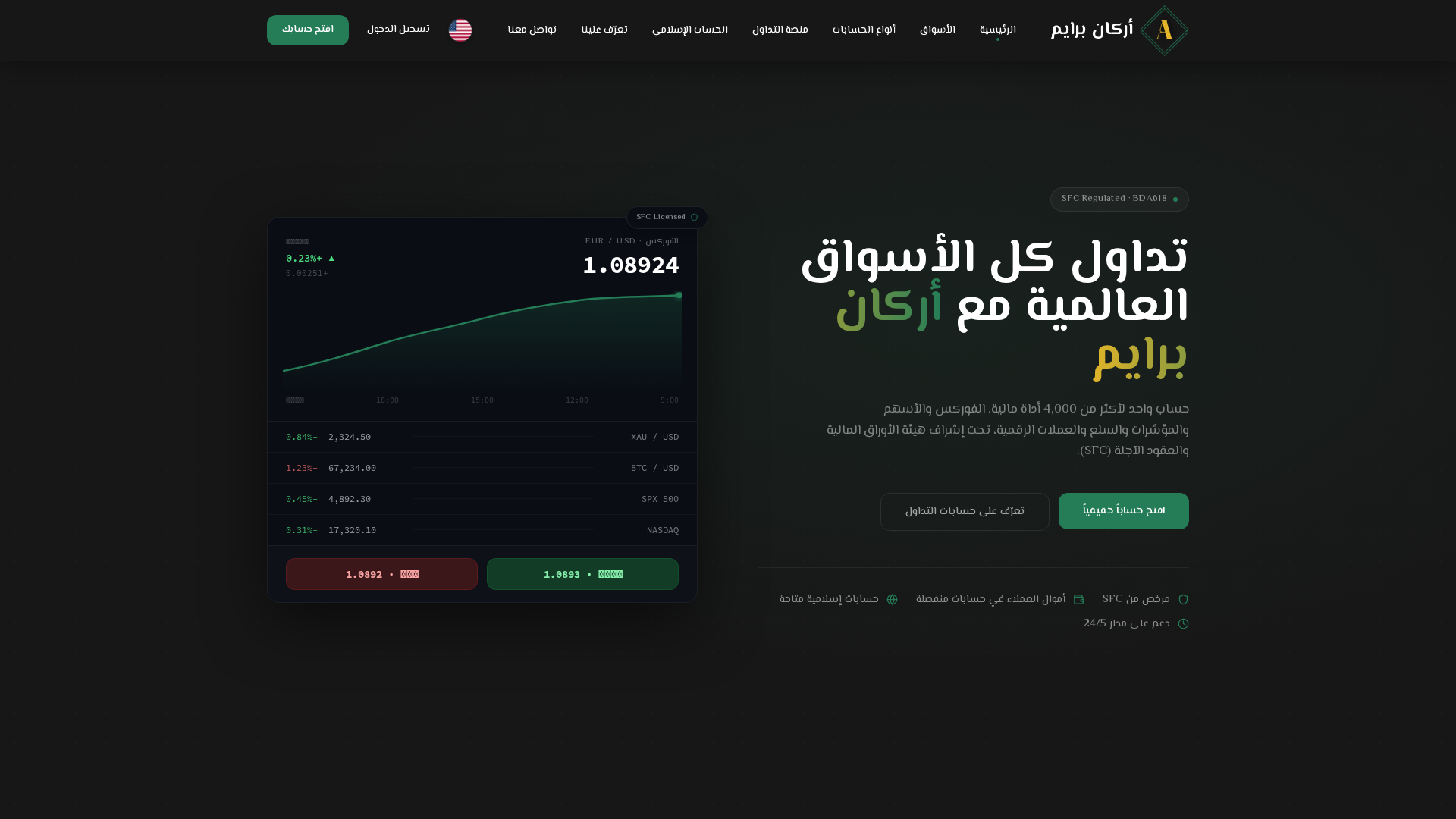 Screenshot of arkannprime.com