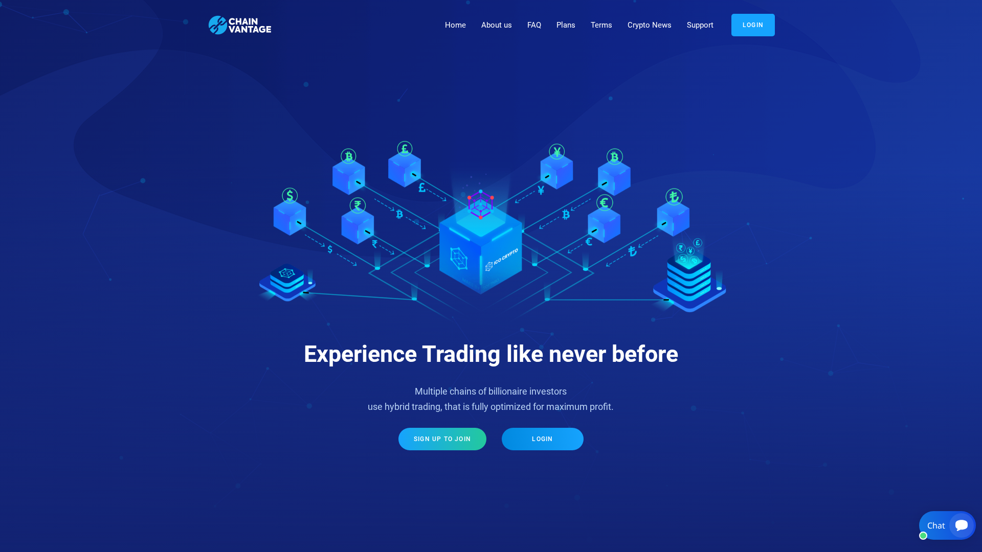 Screenshot of chainvantage.co