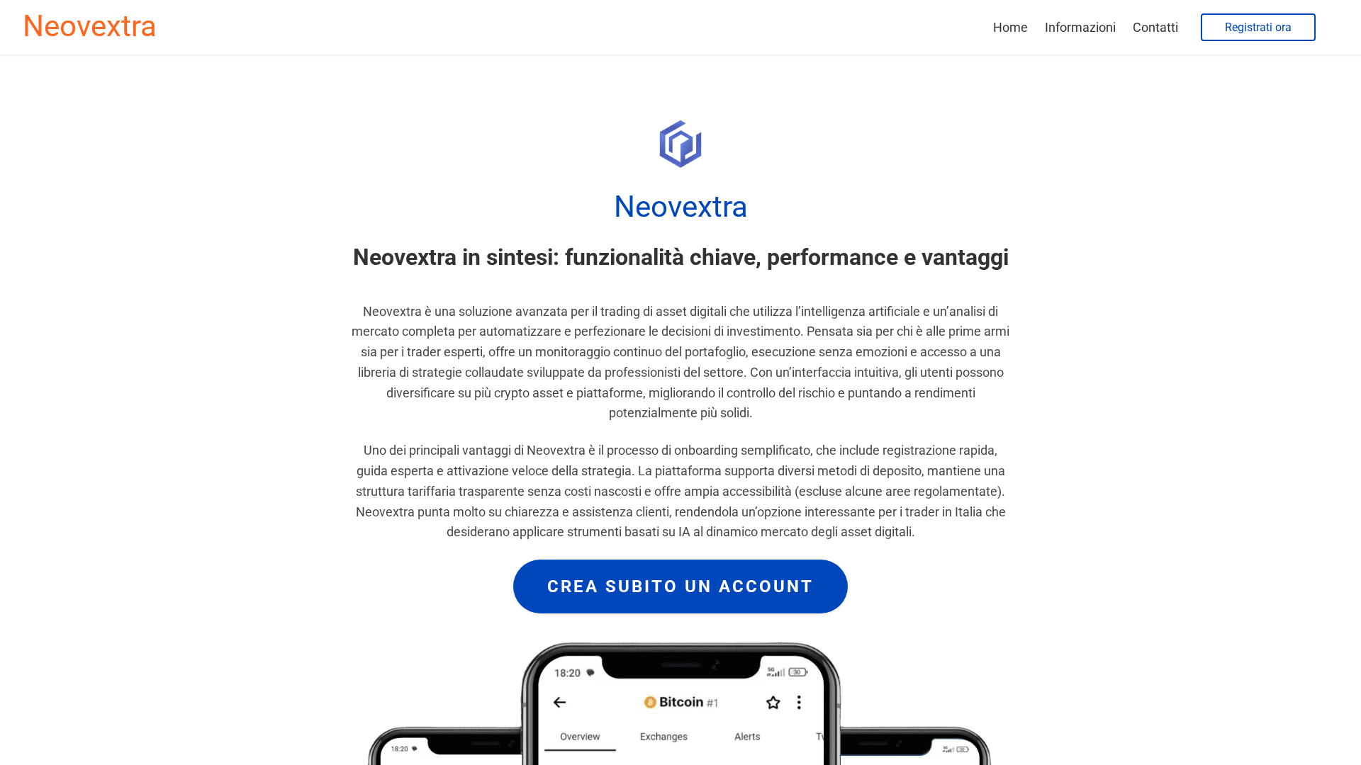 Screenshot of neovextra-aibot.com