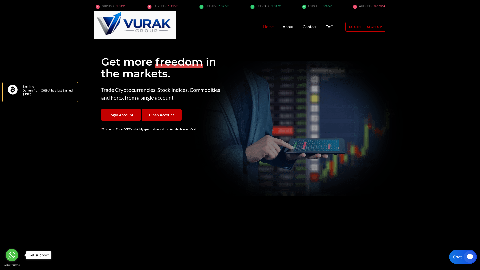 Screenshot of vurakgroups.online