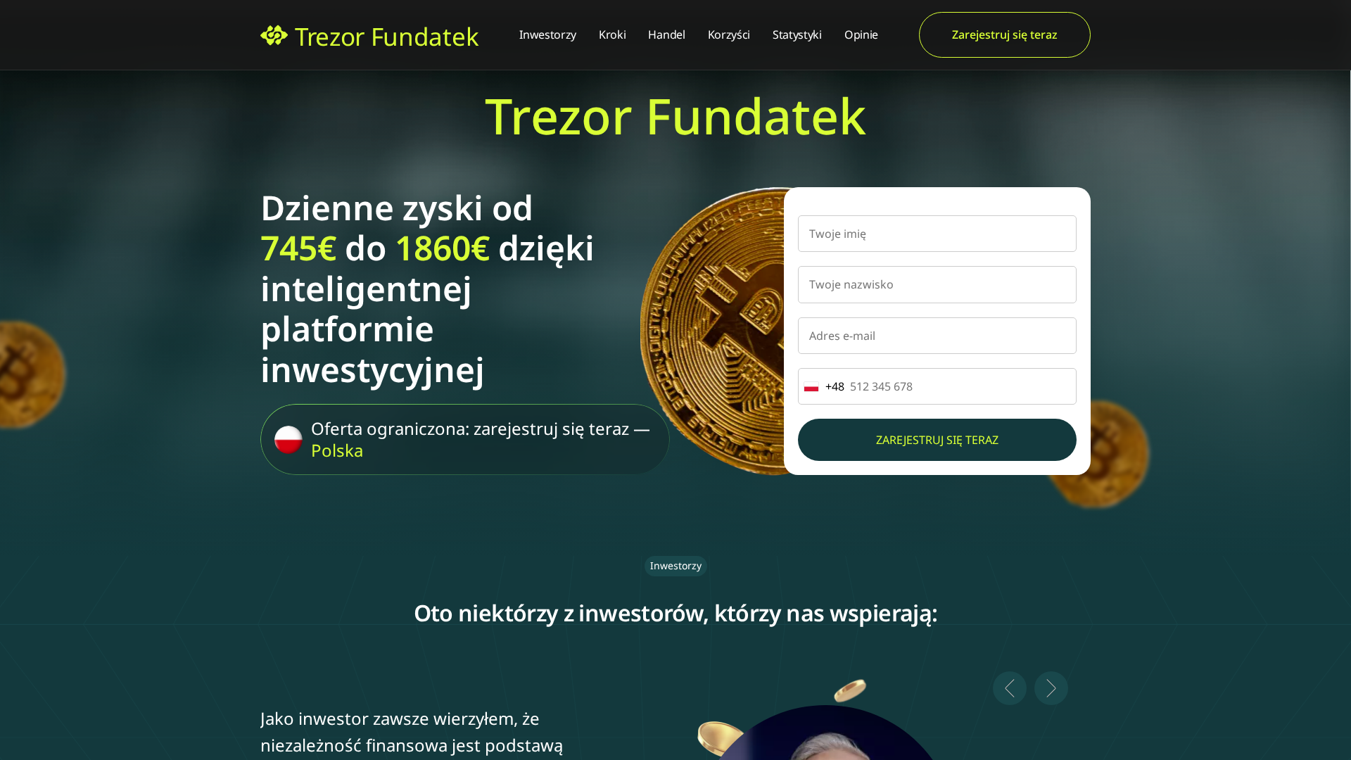 Screenshot of trezor-fundatek.site