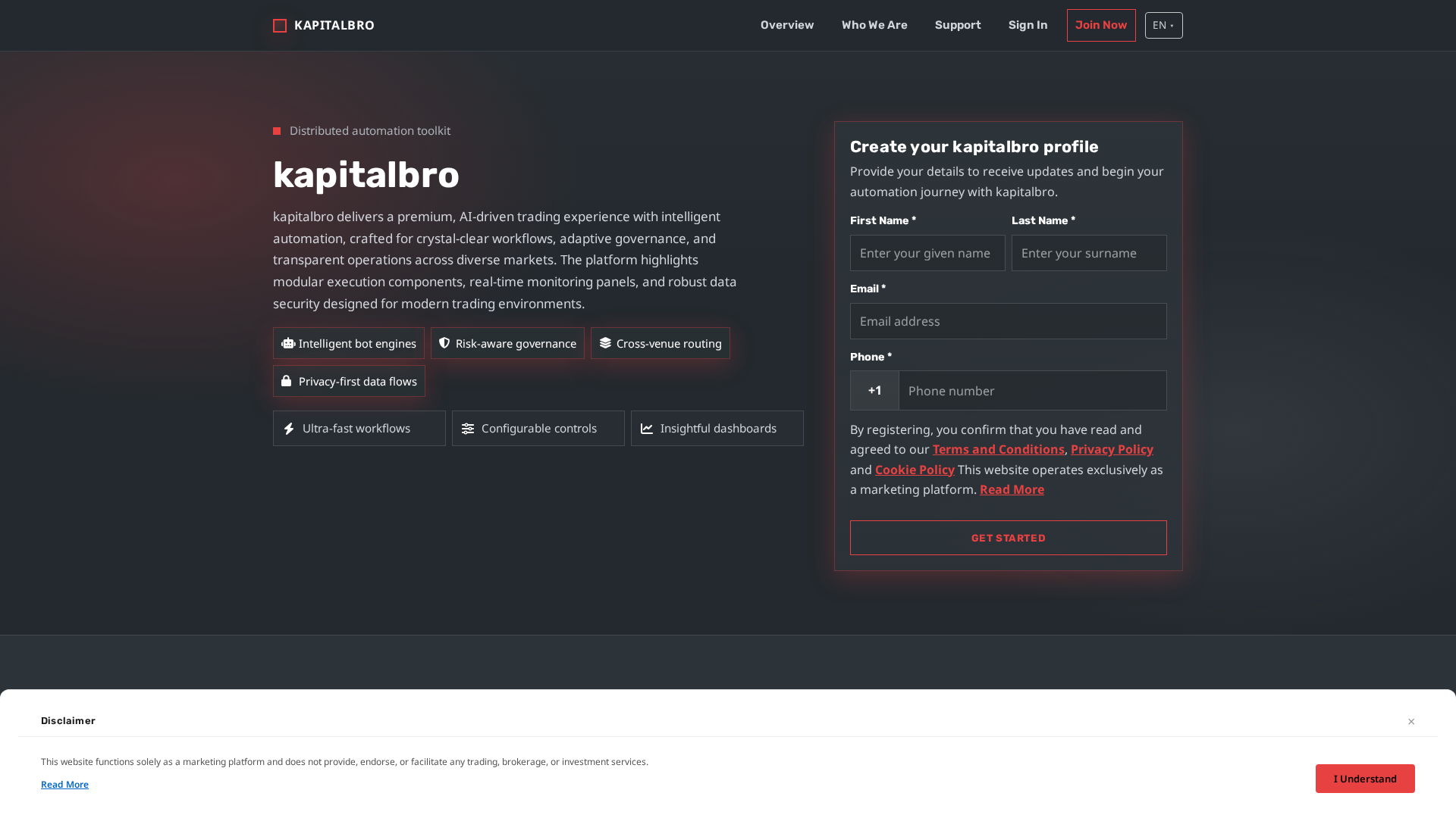 Screenshot of kapitalbro.pro