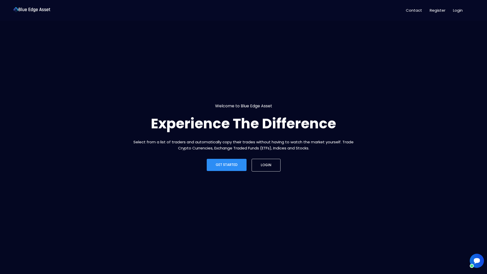 Screenshot of blueedgeasset.com