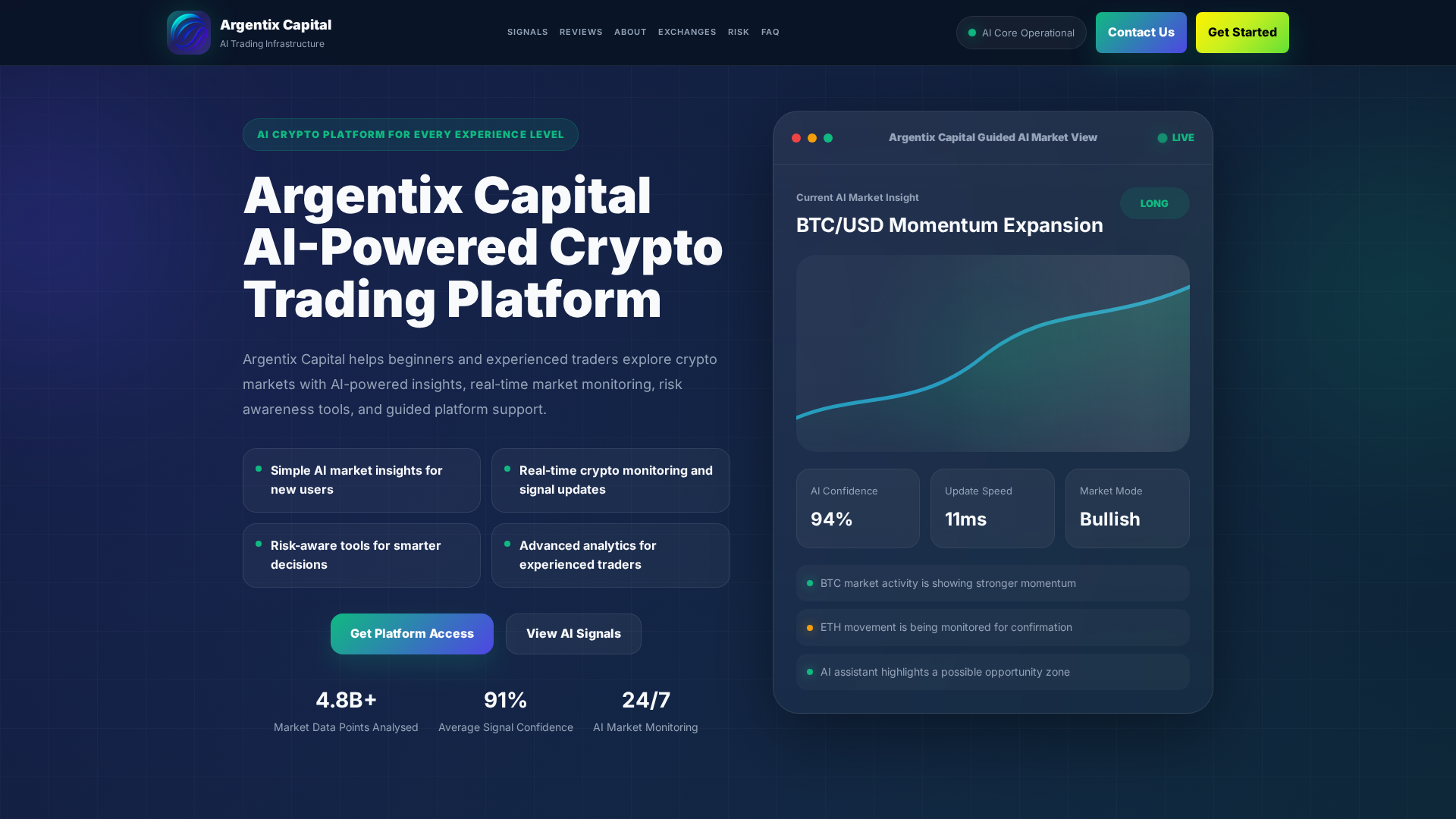 Screenshot of argentix-capital.com