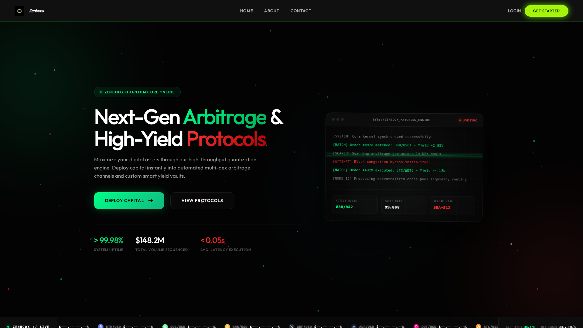 Screenshot of zenboox.com
