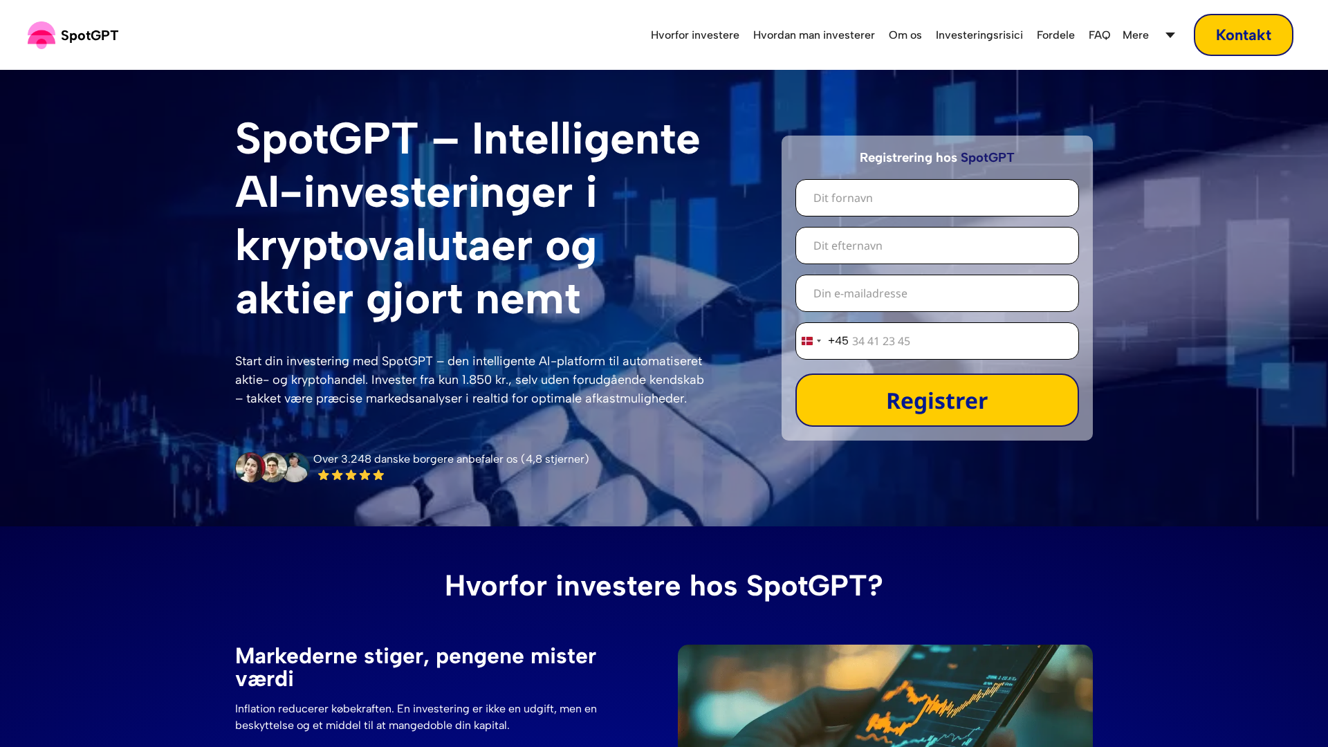 Screenshot of spotgpt-ai.com