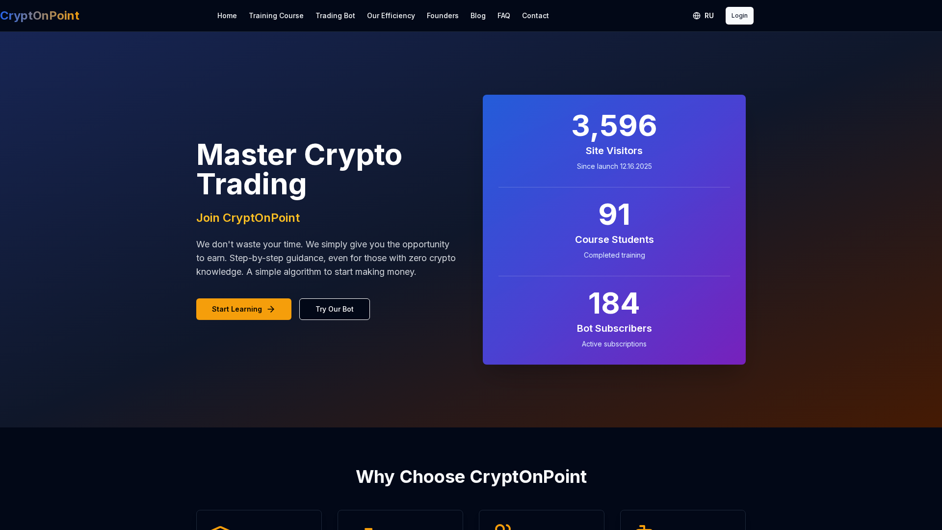Screenshot of cryptonpoint.com