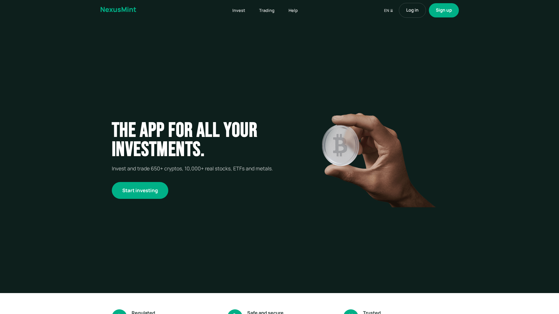 Screenshot of nexusmints.com