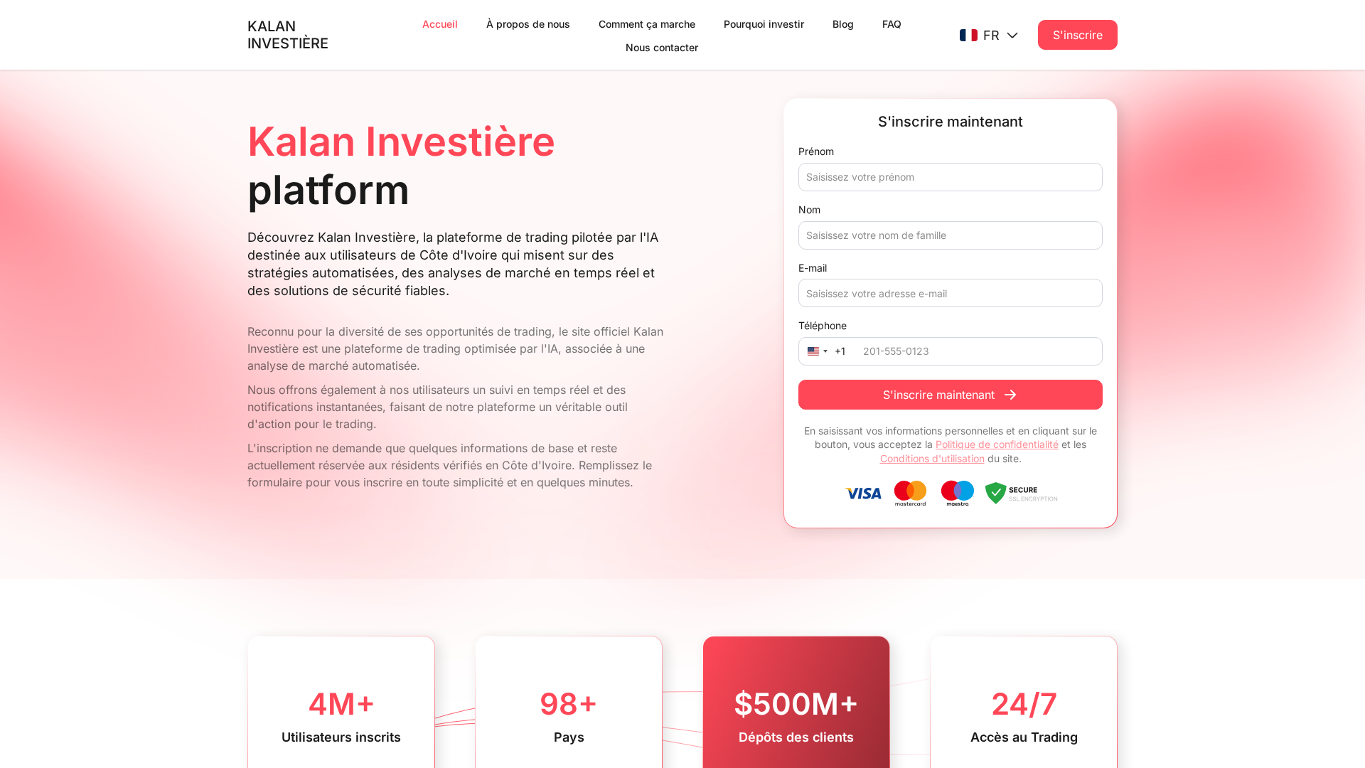 Screenshot of kalan-investiere.com