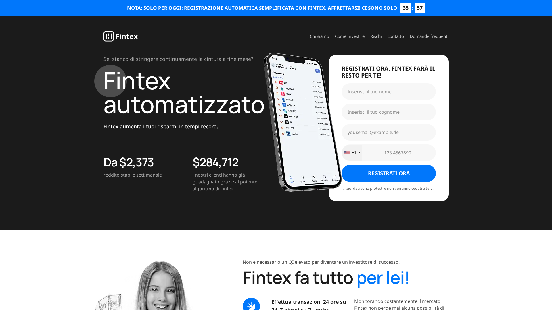 Screenshot of fintexofficial.com