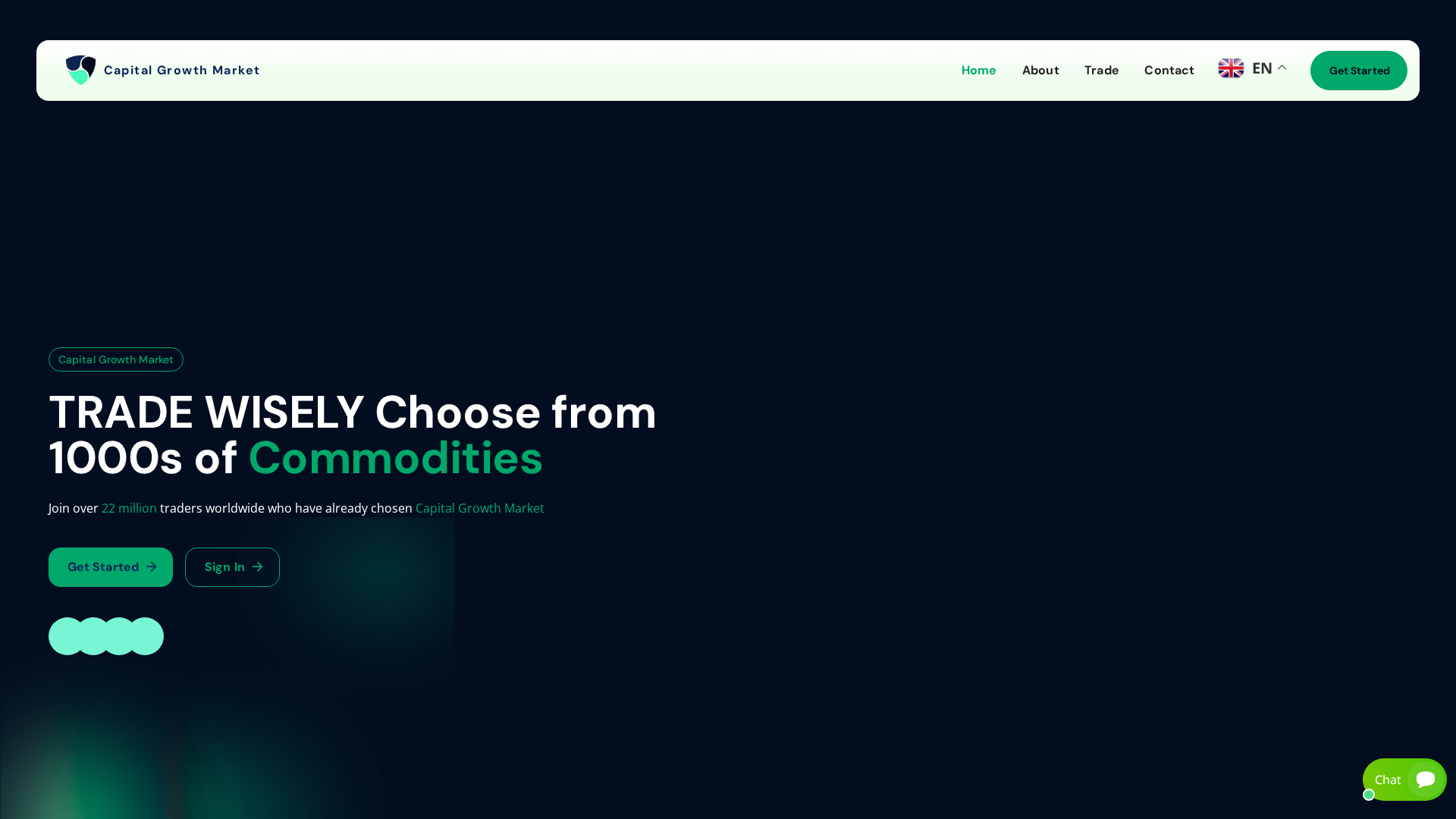 Screenshot of capitalgrowthmarket.live