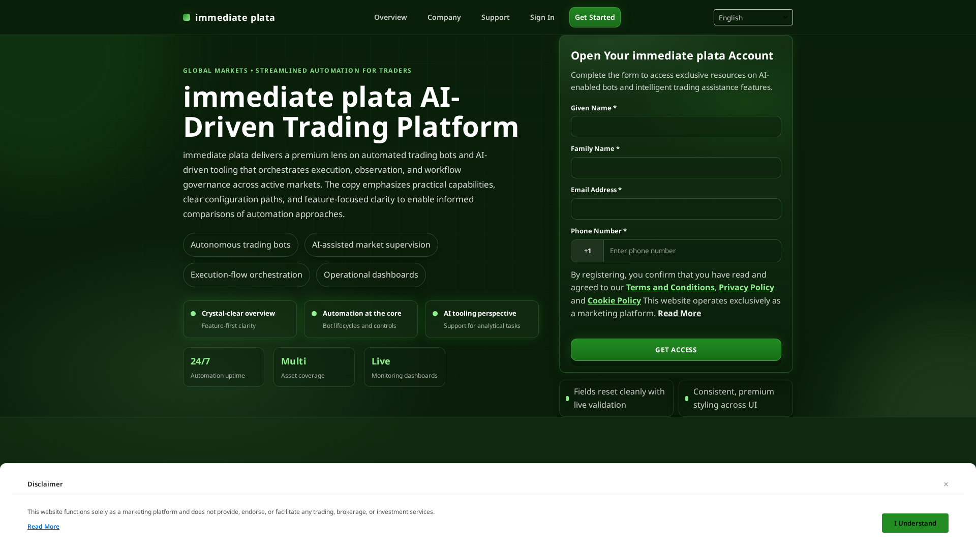 Screenshot of immediateplata.pro