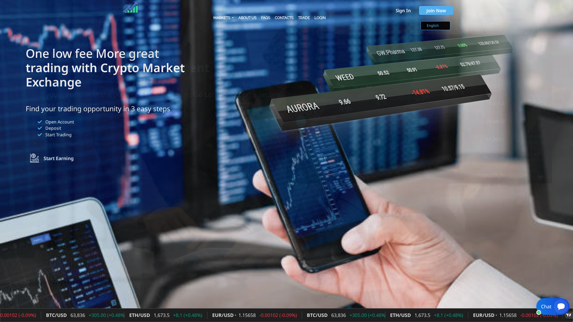 Screenshot of qualitymetatrade.live