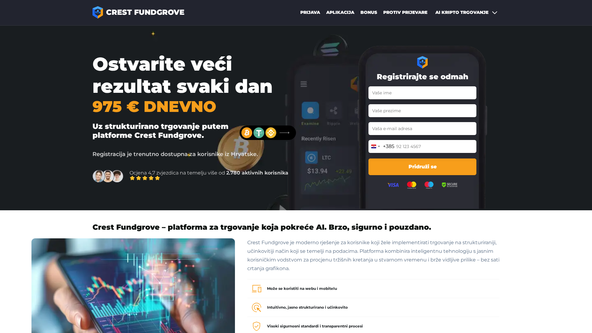 Screenshot of crestfundgrove-official.com