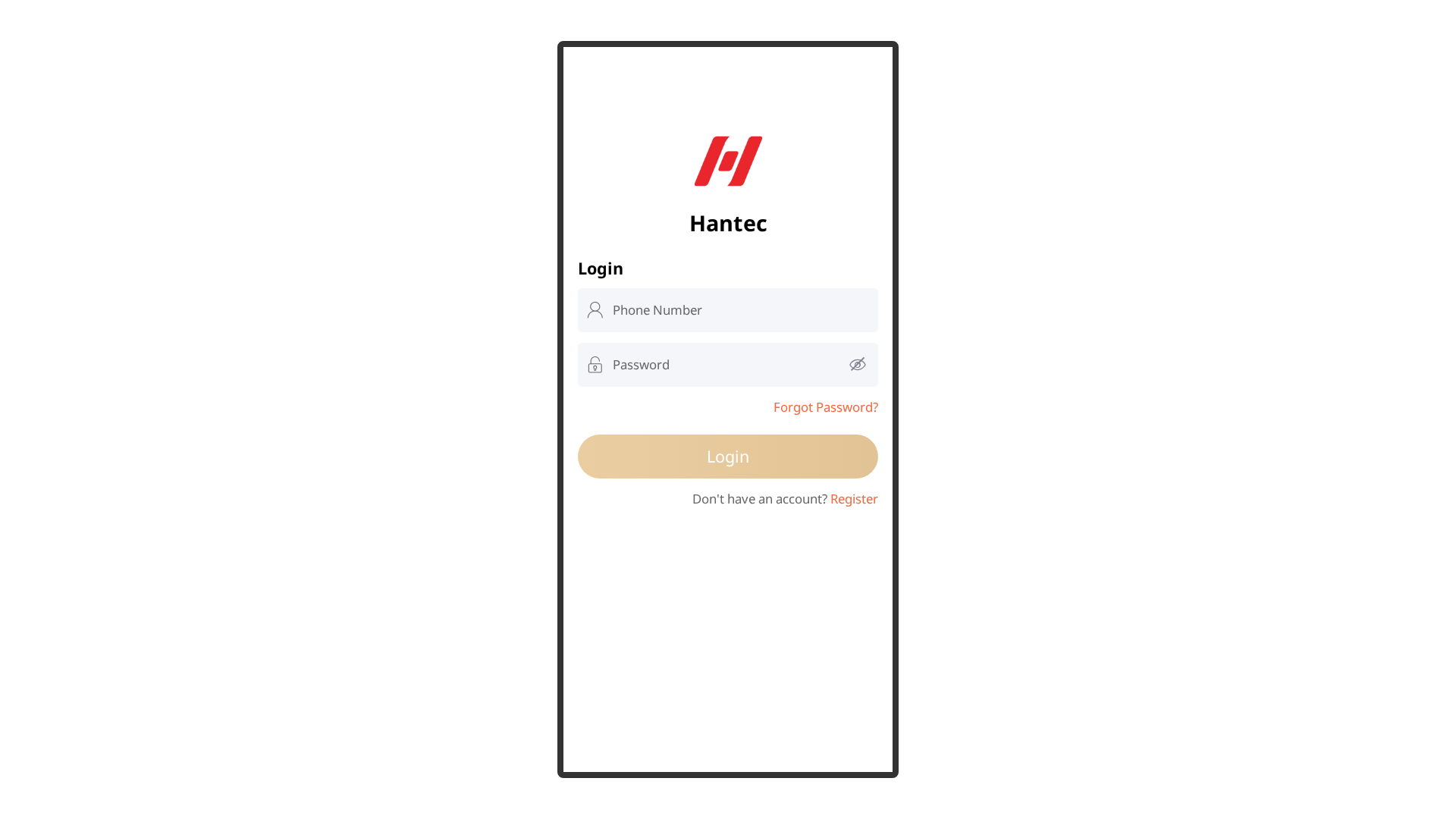 Screenshot of hantec.cfd