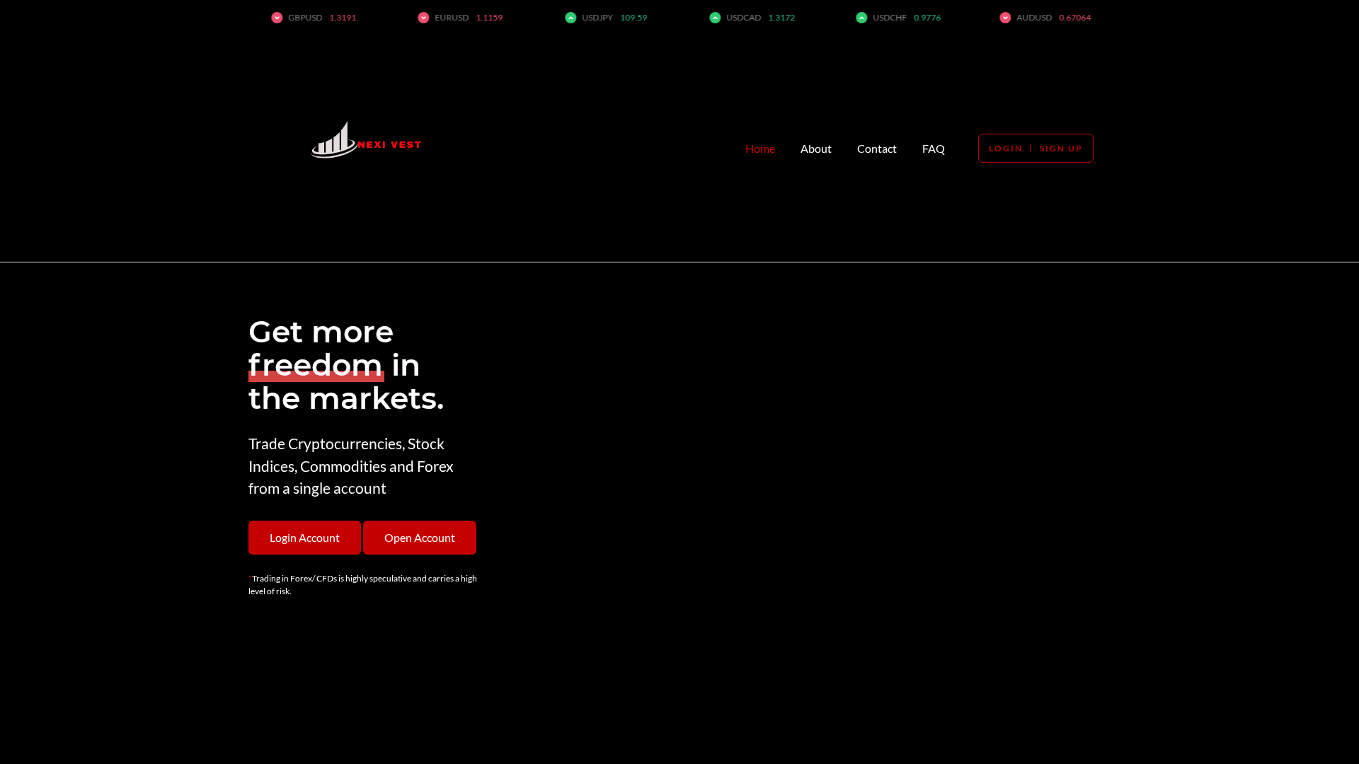 Screenshot of tradeanchor.live