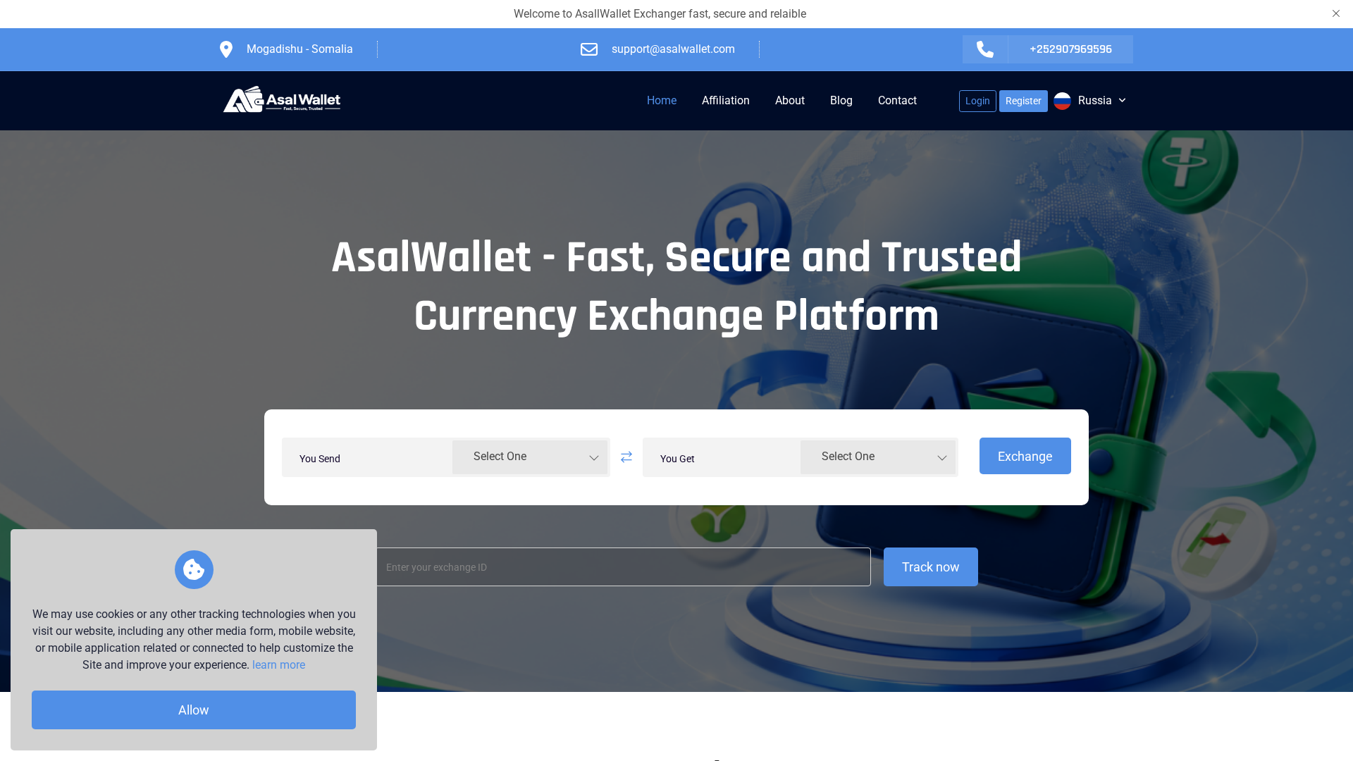 Screenshot of asalwallet.com