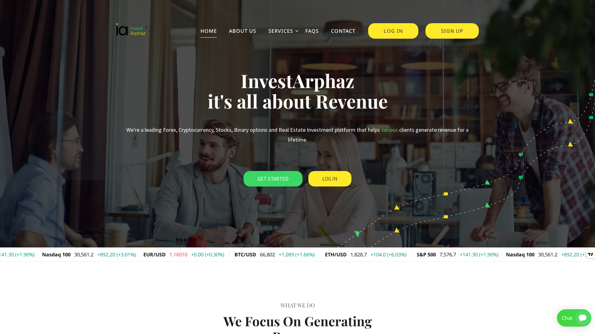 Screenshot of investarphaz.org