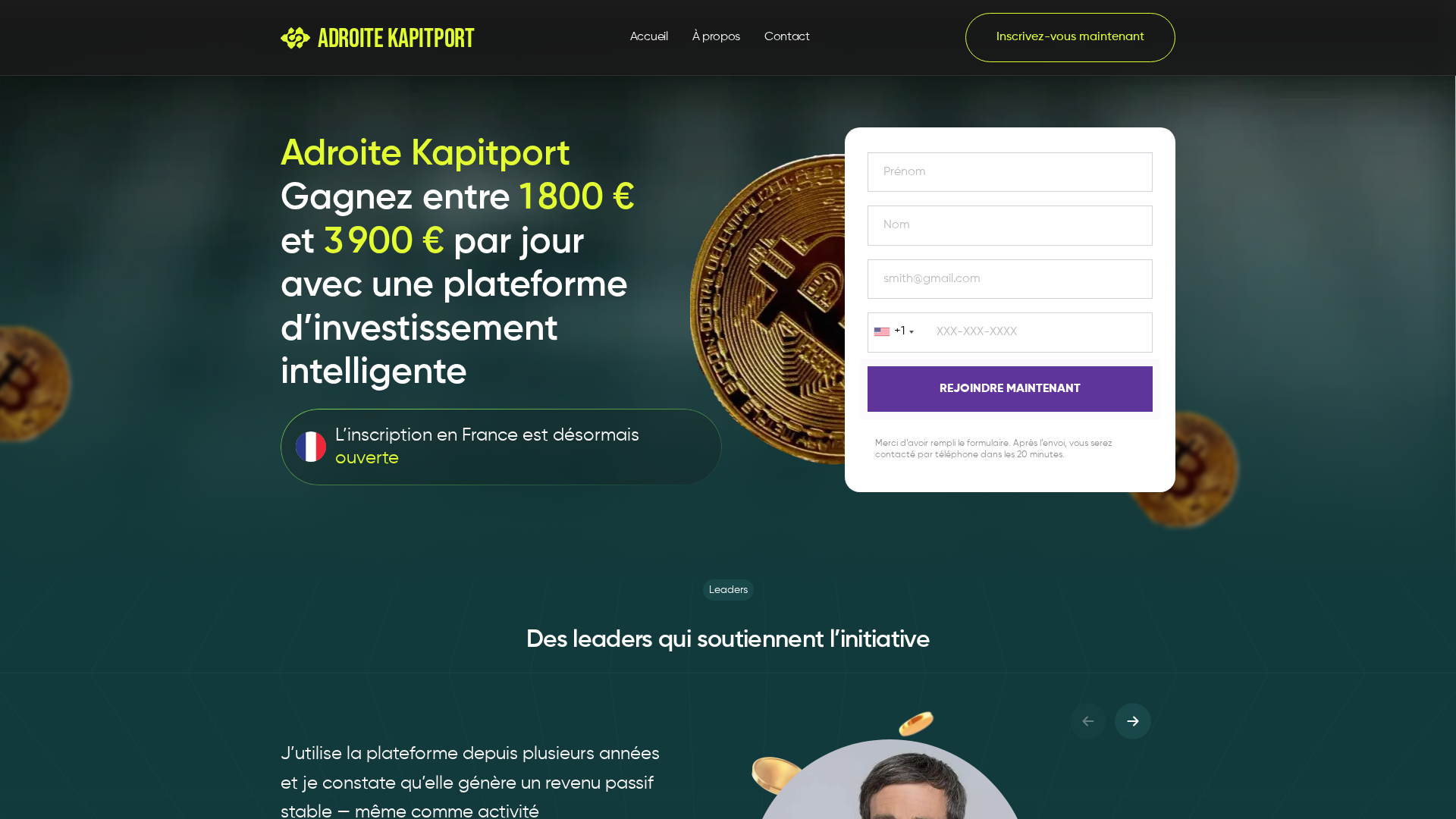 Screenshot of adroitekapitport-ai.com