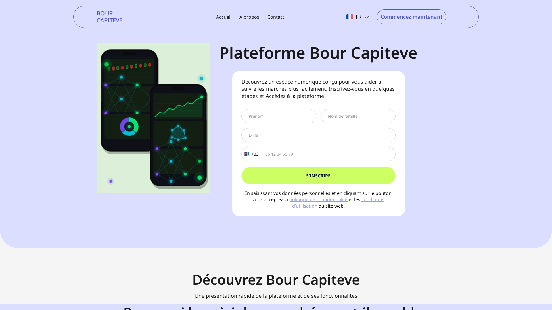 Screenshot of bour-capiteve-fr.com
