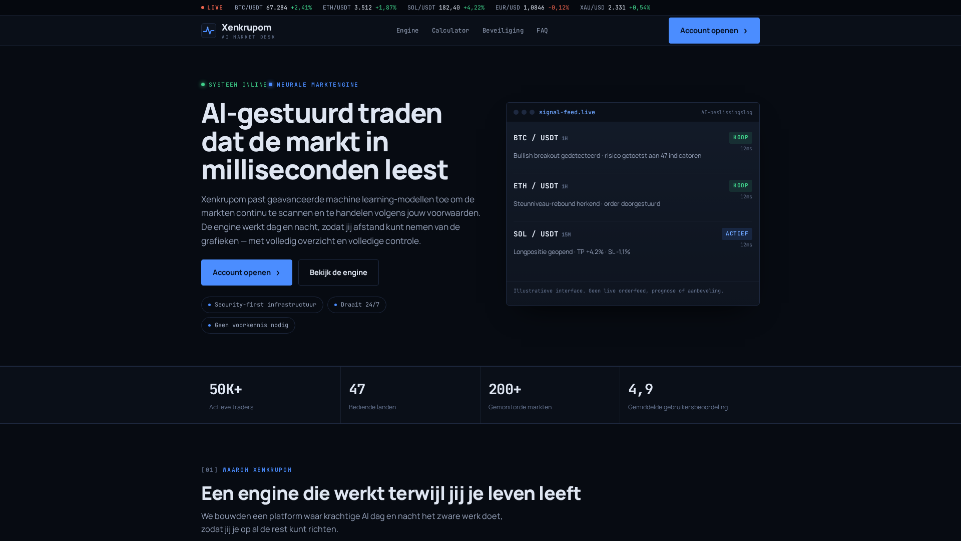 Screenshot of xenkrupom-be.net