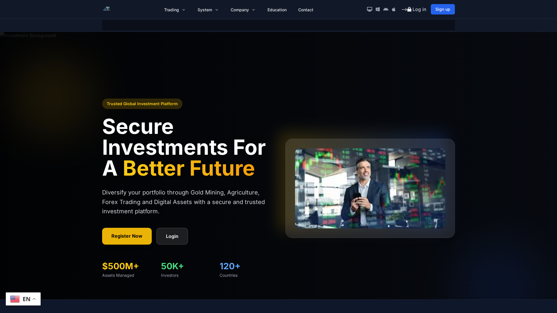 Screenshot of asureprimefx.live