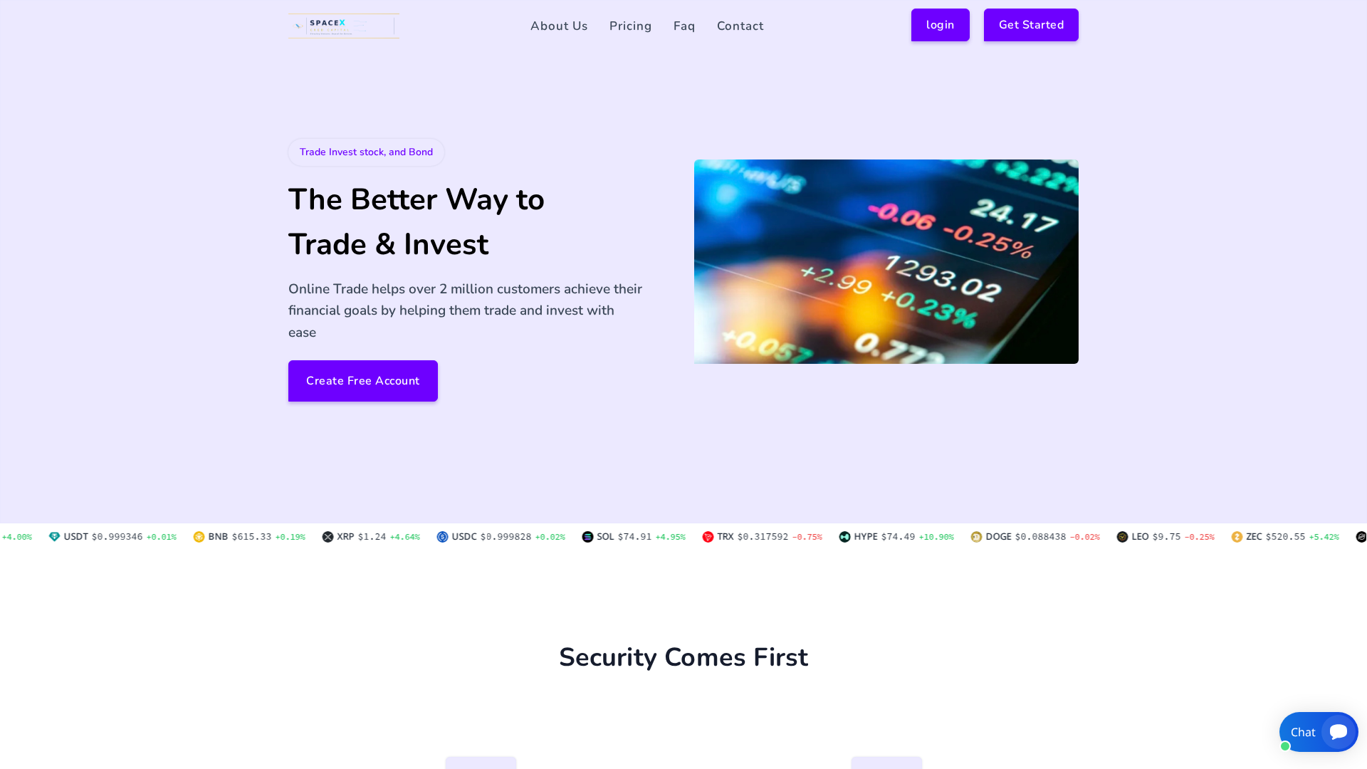 Screenshot of spacexcredcapital.com