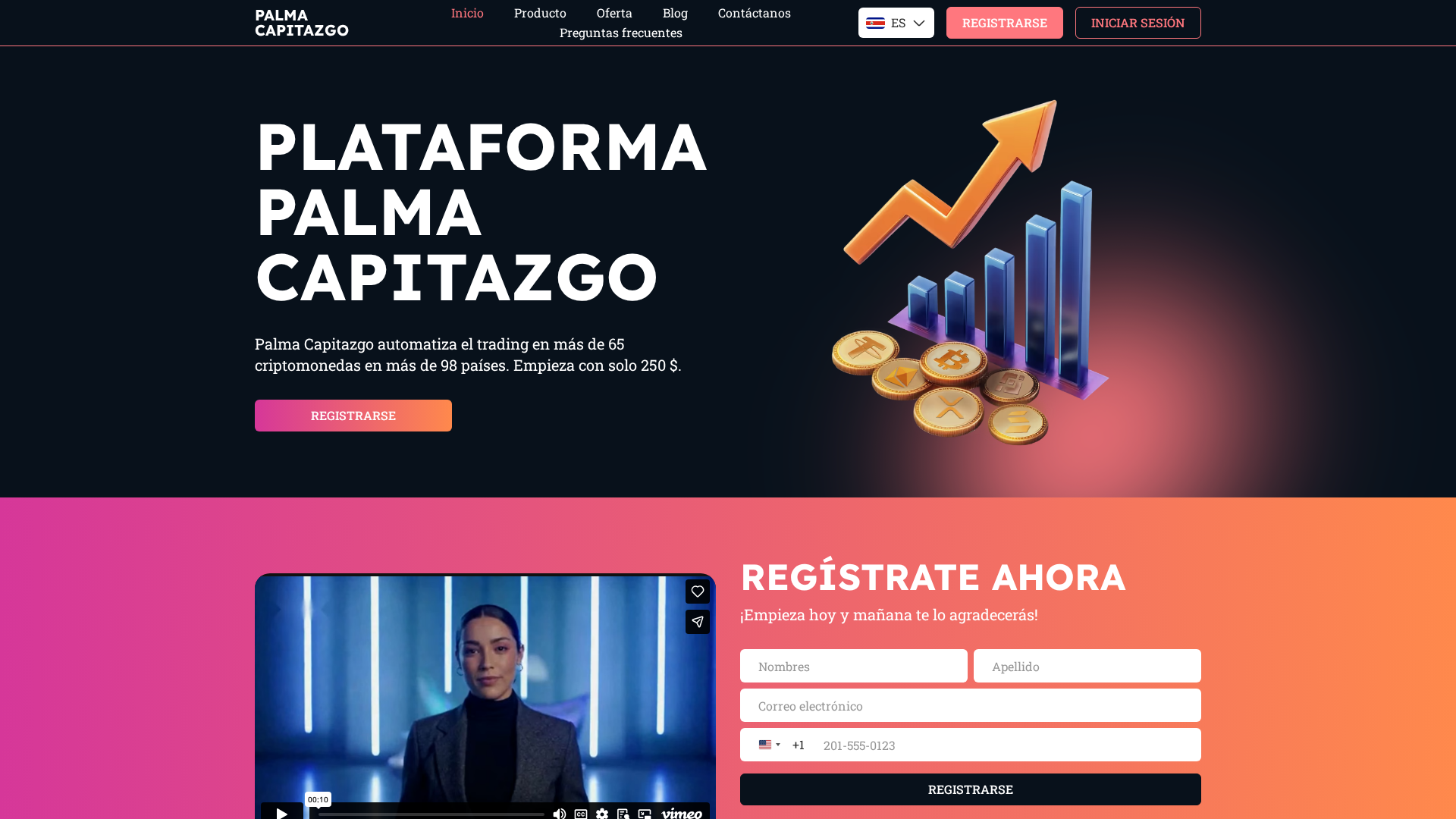 Screenshot of palma-capitazgo.com