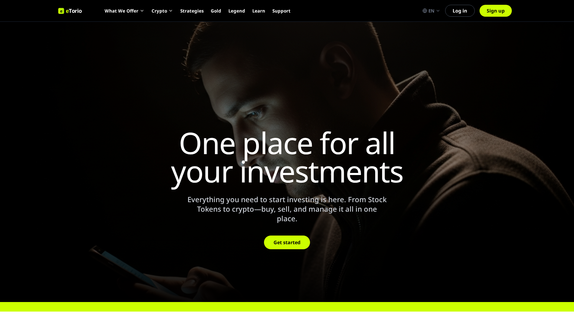 Screenshot of market-one-trading.com